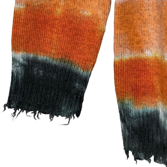 Sandrine Rose Tie Dye Sevilla Wool Cashmere Sweater Paradise Circus Women L NWT - Picture 4 of 11